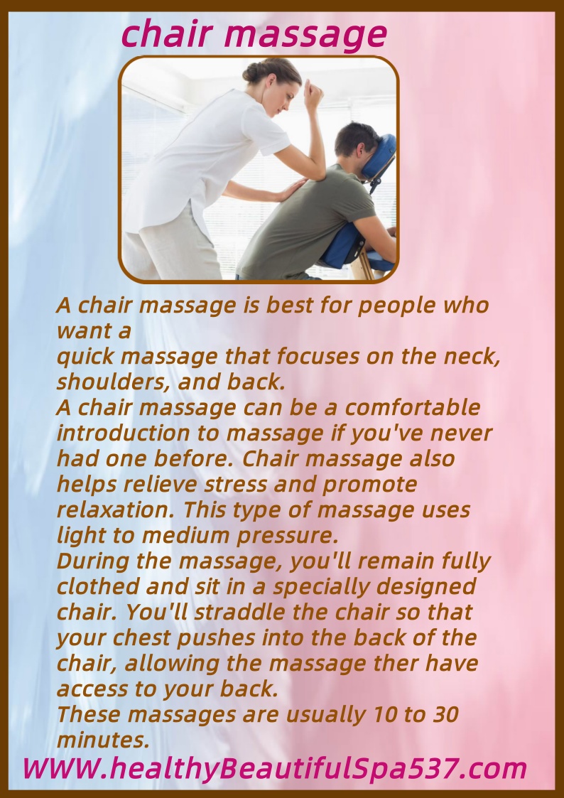 chair massage