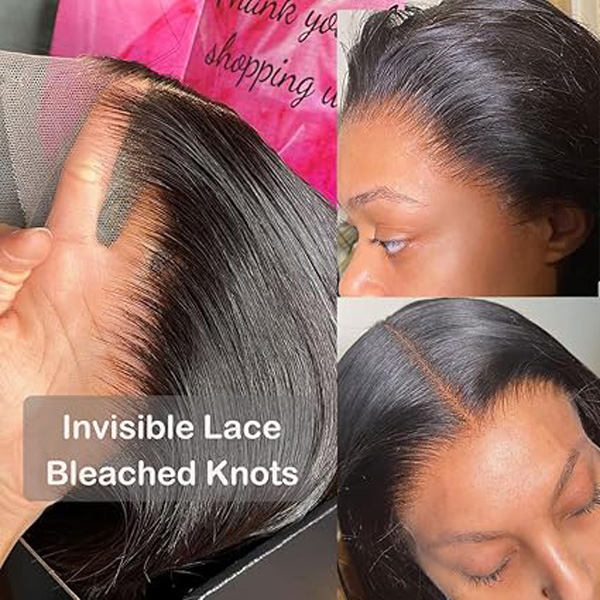 360 Lace Front Wigs Straight Human Hair