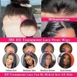 360 Lace Front Wigs Straight Human Hair