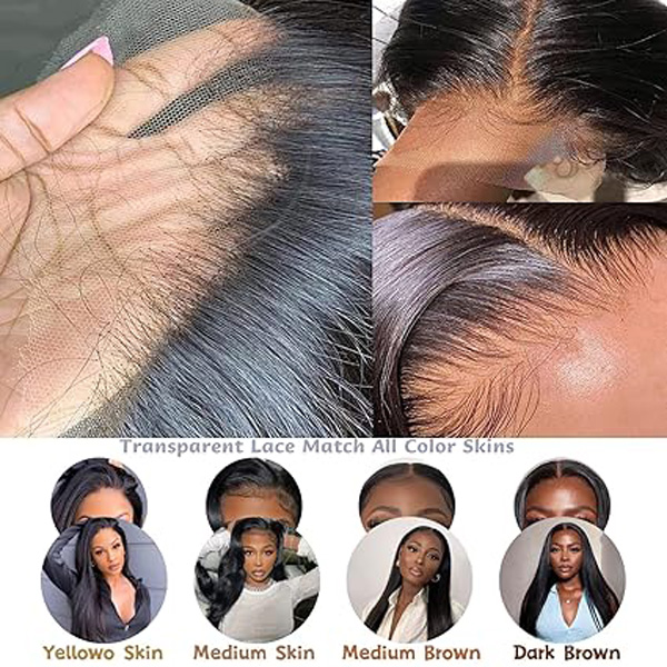 13x6 Straight Lace Front Wigs Human Hair