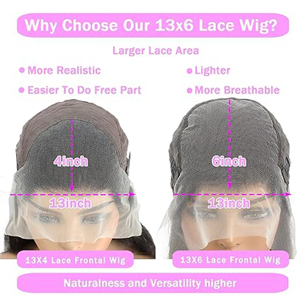 13x6 Straight Lace Front Wigs Human Hair