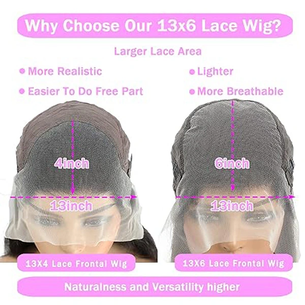 13x6 Straight Lace Front Wigs Human Hair