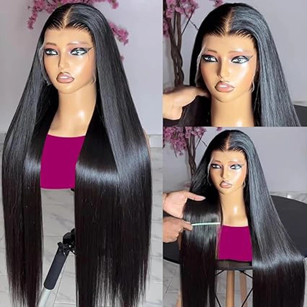13x6 Straight Lace Front Wigs Human Hair