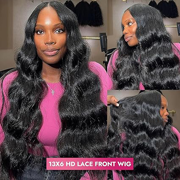 13x6 Body Wave Lace Front Wigs Human Hair
