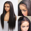 4C Edge Hairline Straight Lace Front Wigs 