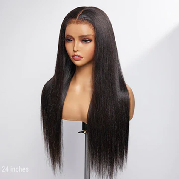 4C Edge Hairline Straight Lace Front Wigs 
