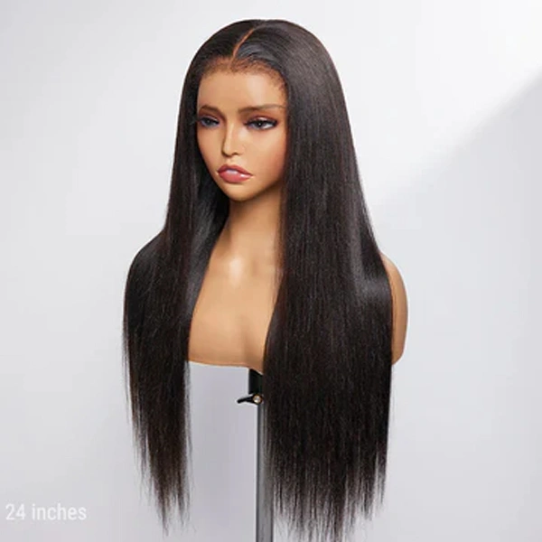 4C Edge Hairline Straight Lace Front Wigs 