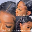 Water Wave 13X4 Real HD Human Hair Lace Front Wig