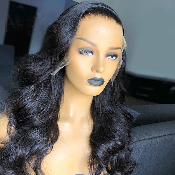 13X6 Real HD Body Wave Human Hair Lace Front Wig