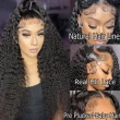 Kinky Curly 13X6 Real HD Human Hair Lace Front Wig