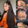 Water Wave 13X6 Real HD Human Hair Lace Front Wig