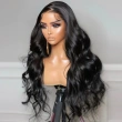 5X5 Real HD Body Wave Human Hair Lace Front Wig