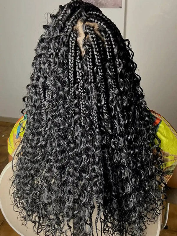 Bulk Human Braiding Hair Deep Wave
