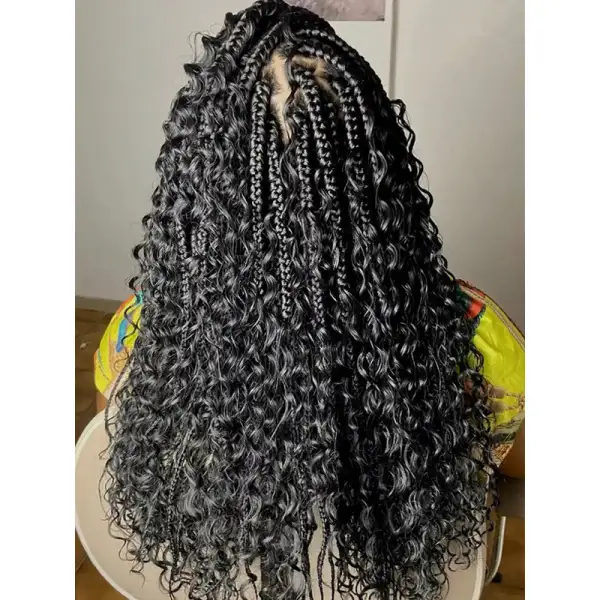 Bulk Human Braiding Hair Deep Wave