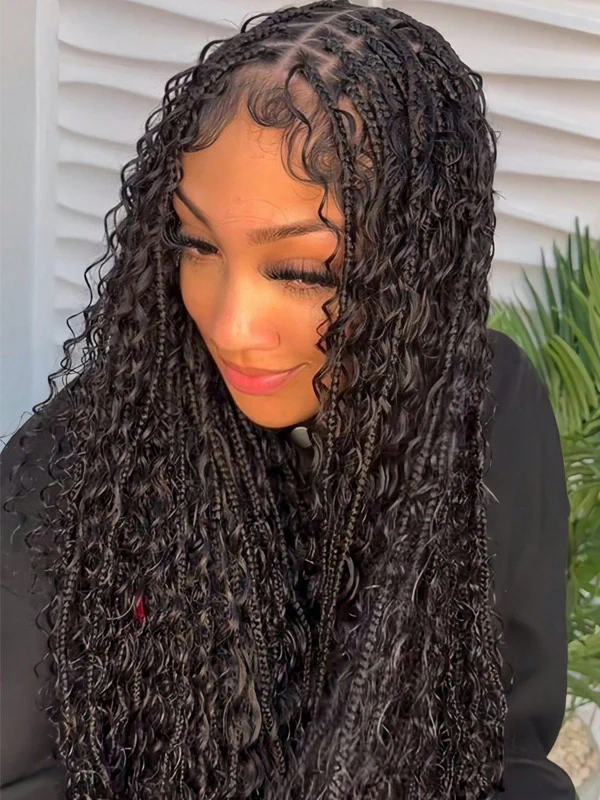 Bulk Human Braiding Hair Water Wave