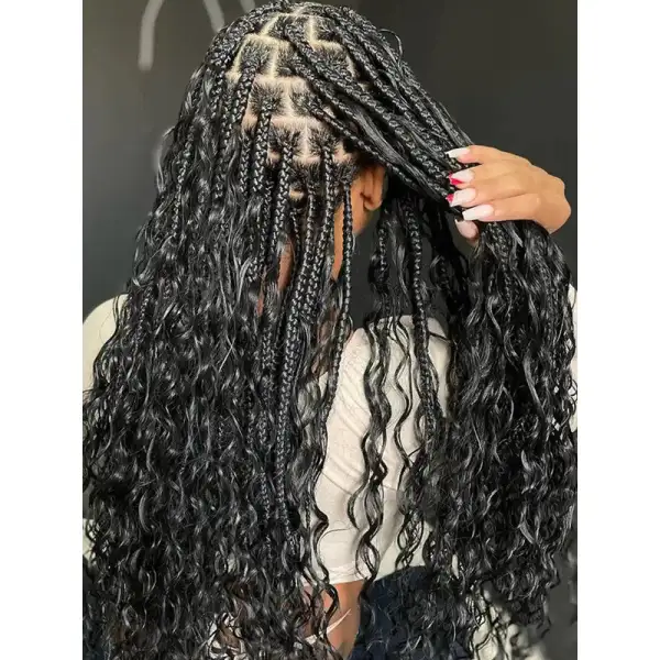 Bulk Human Braiding Hair Water Wave