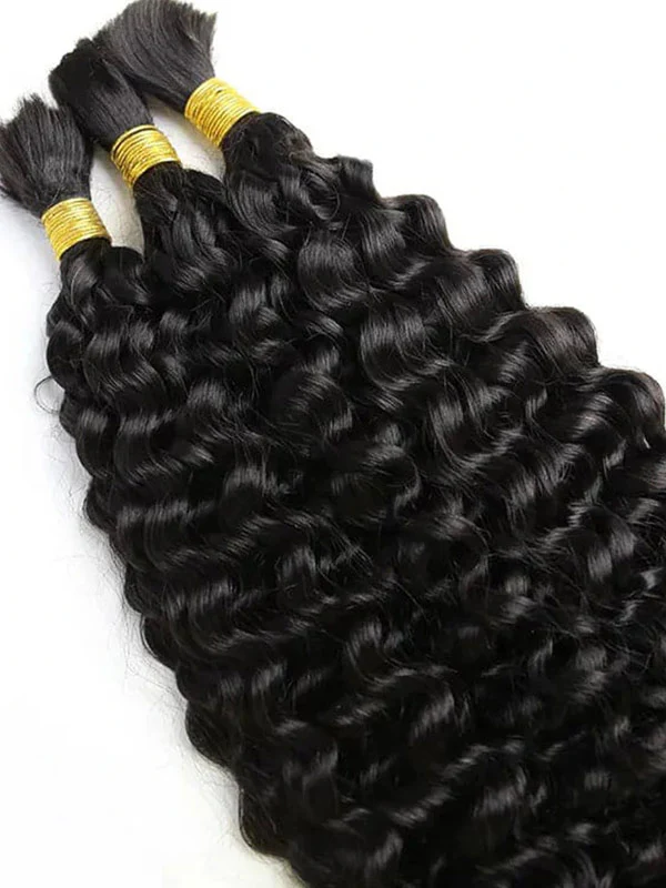 Bulk Human Braiding Hair Water Wave