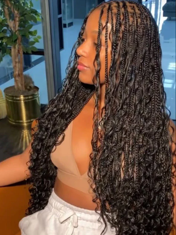 Bulk Human Braiding Hair Water Wave