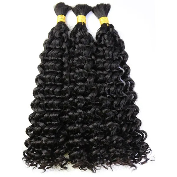 Bulk Human Braiding Hair Water Wave