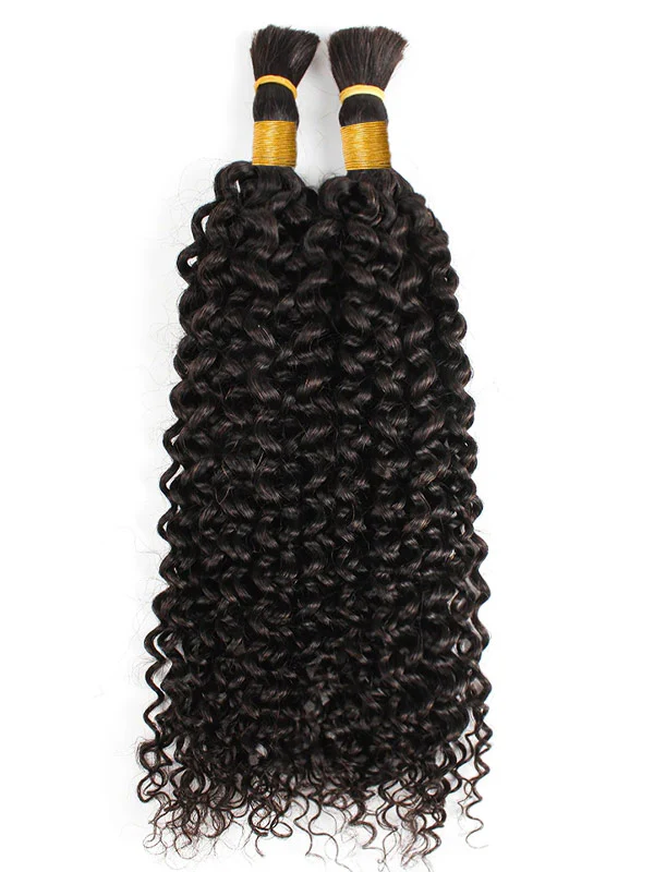 Bulk Human Braiding Hair Kinky Curly