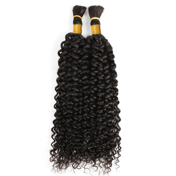Bulk Human Braiding Hair Kinky Curly