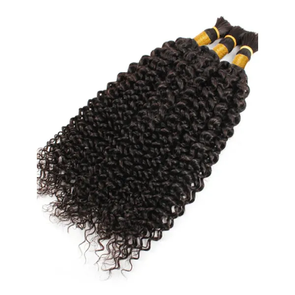 Bulk Human Braiding Hair Kinky Curly