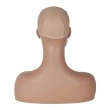 Realistic Female Mannequin Head with Two Shoulder For Wigs Dispaly