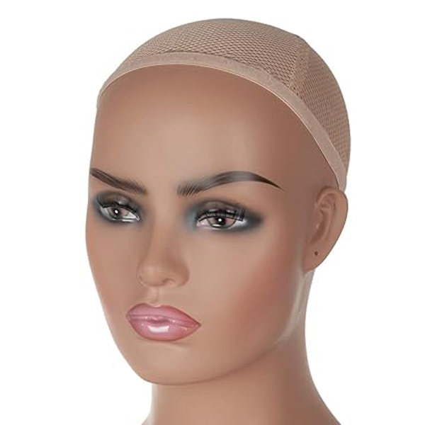 Realistic Female Mannequin Head with Two Shoulder For Wigs Dispaly