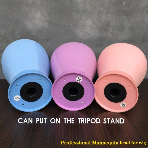 Cork Canvas Block Head for Wig Display