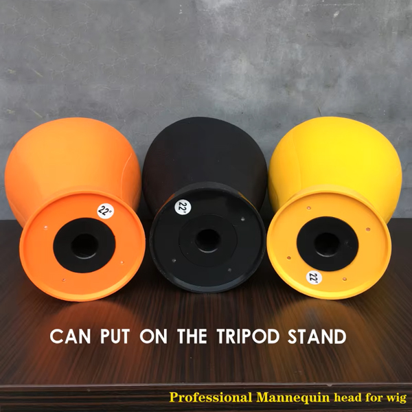 Cork Canvas Block Head for Wig Display