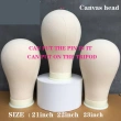 Cork Canvas Block Head for Wig Display