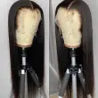 13x4 Invisible Lace Frontal Straight Human Hair Wigs