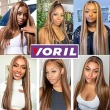 Highlight 4/27 Honey Blonde 13x4 Straight Lace Front Wig Human Hair