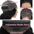 4X4 Deep Wave Lace Closure Human Hair Wigs