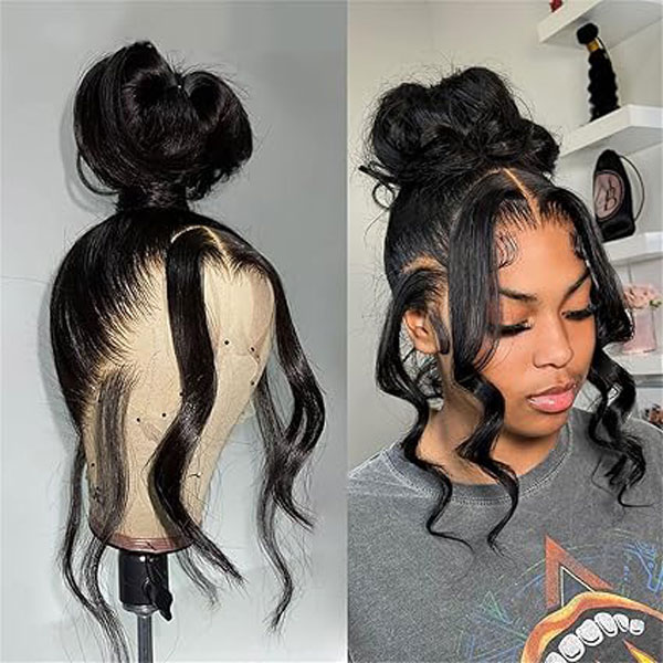 Body Wave 360 Lace Frontal Wigs Human Hair