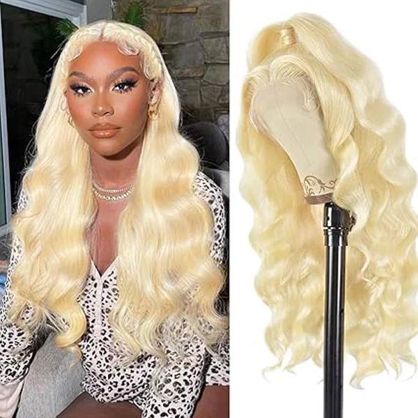 613 360 Body Wave Lace Front Wig Human Hair Wigs 