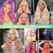 613 360 Body Wave Lace Front Wig Human Hair Wigs