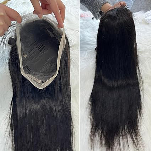 Straight Real Full Lace Human Hair Wigs