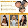13x4 HD Transparent Body Wave Lace Front Wigs Human Hair Glueless Wigs