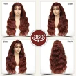Reddish Brown Lace Front Wigs Human Hair 13x4 HD Body Wave Wigs