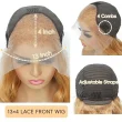 Honey Blonde 27# 13x4 HD Lace Front Wig Human Hair Wig Body Wave