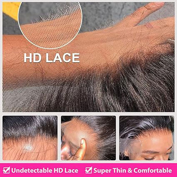 1B/30 Deep Wave 13x4 HD Lace Front Wigs Human Hair Curly Wigs