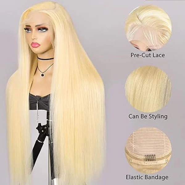 613 13x6 Lace Front Wig Human Hair Straight Lace Wig 