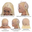 613 13x6 Lace Front Wig Human Hair Straight Lace Wig 