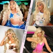 613 13x6 Lace Front Wig Human Hair Body Wave Blonde Wig 