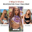 Honey Blonde 4/27 13X6 Lace Front Wigs Human Hair Straight Wigs 