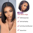 4x4 Straight Bob Wig Wear Human Hair Glueless Wigs Lace Closure wigs 