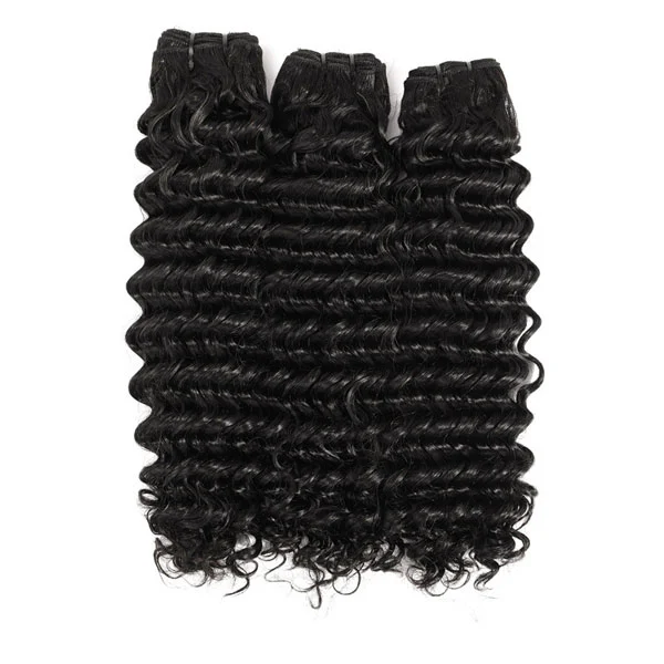 Double Drawn Deep Wave Bundle Hair