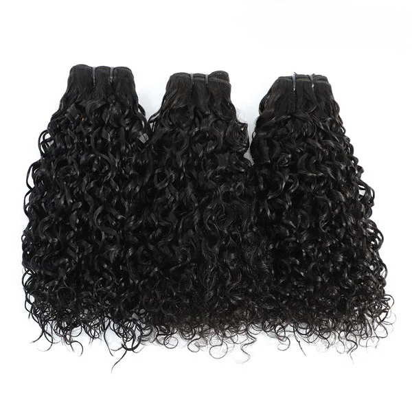 Double Drawn Pixie Curly Bundle Hair