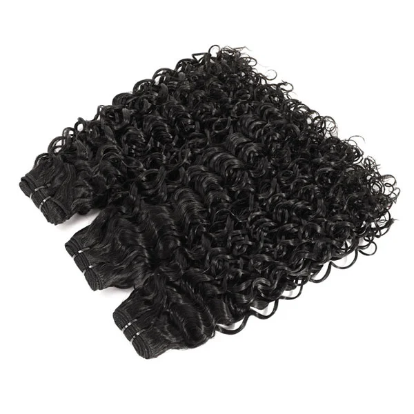 Double Drawn Water Wave Bundle Hair